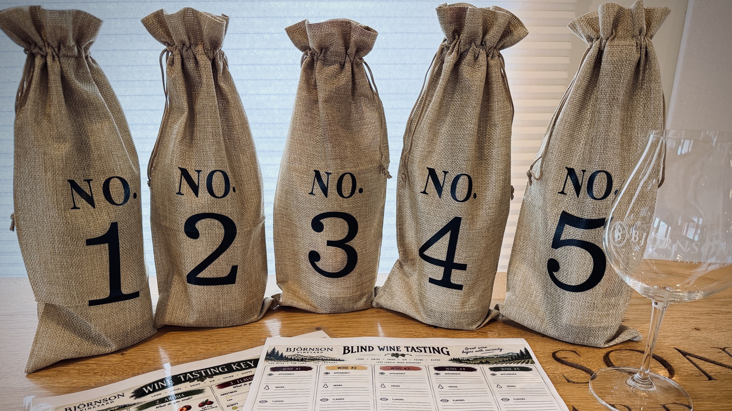 Blind Wine Tasting